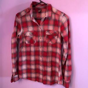NWOT Eddie Bauer plaid top